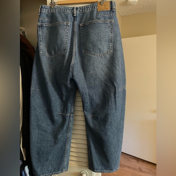 Rag & Bone Charlie Ankle-Length Barrel Jeans - Accord - Picture 2 of 7